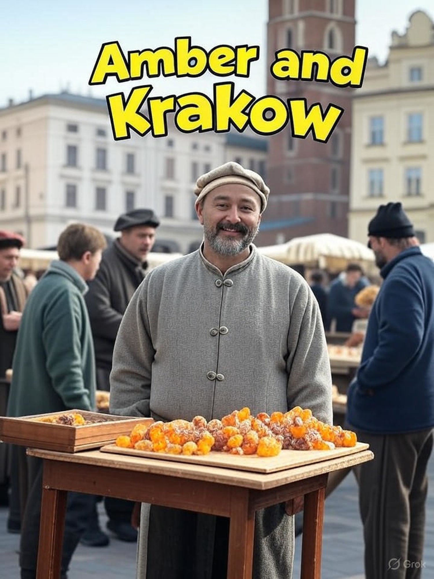 AI Generated Image - Ciekawostki - Bursztyn