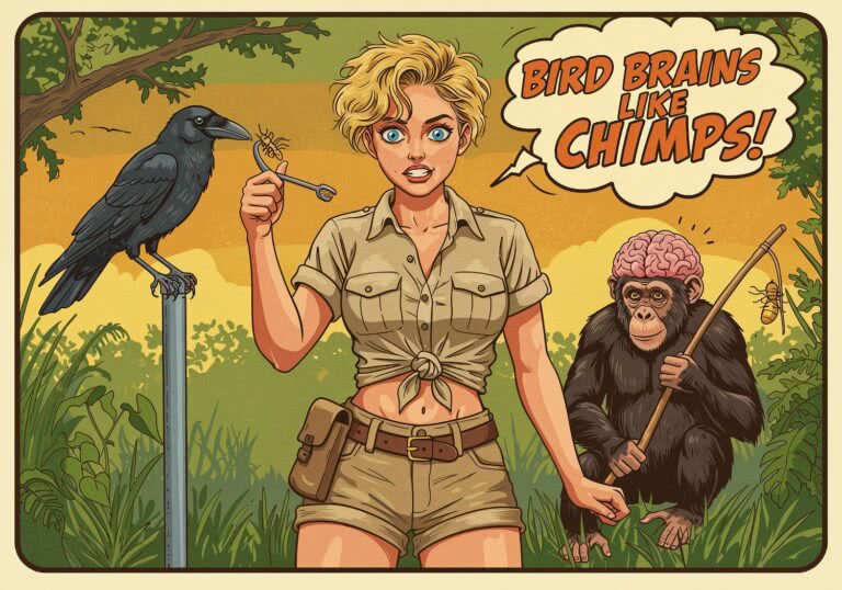Kruki i wrony – ptasie umysły na poziomie szympansów
