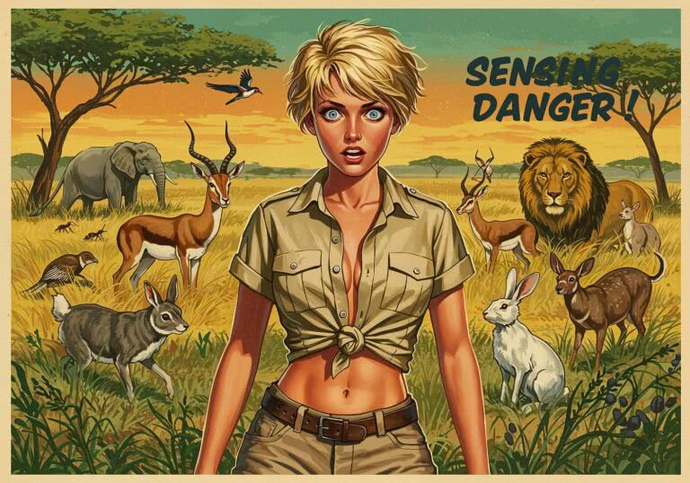 Jak zwierzęta wyczuwają niebezpieczeństwo – mechanizmy reakcji na drapieżniki u różnych gatunków