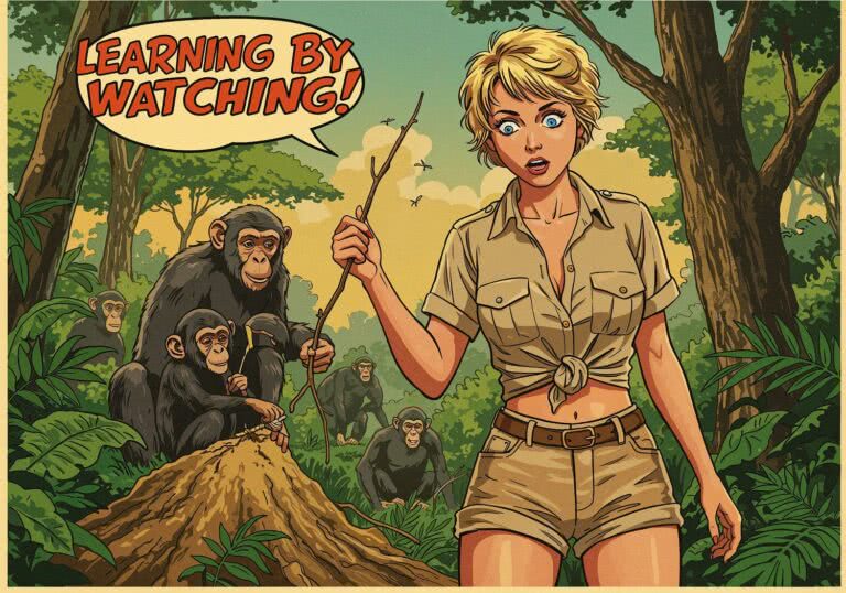 Jak zwierzęta uczą się nawzajem – Fascynujące mechanizmy obserwacyjnego uczenia się w przyrodzie