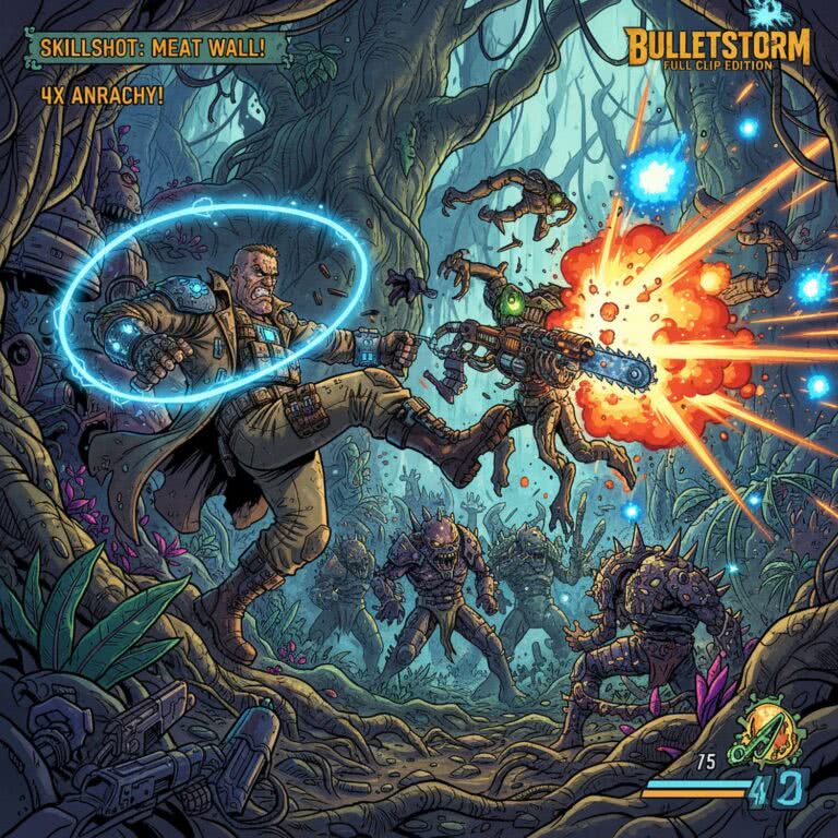 Bulletstorm: Full Clip Edition – Szalona strzelanina na PlayStation 4, która wciąż rozrywa wrogów na strzępy