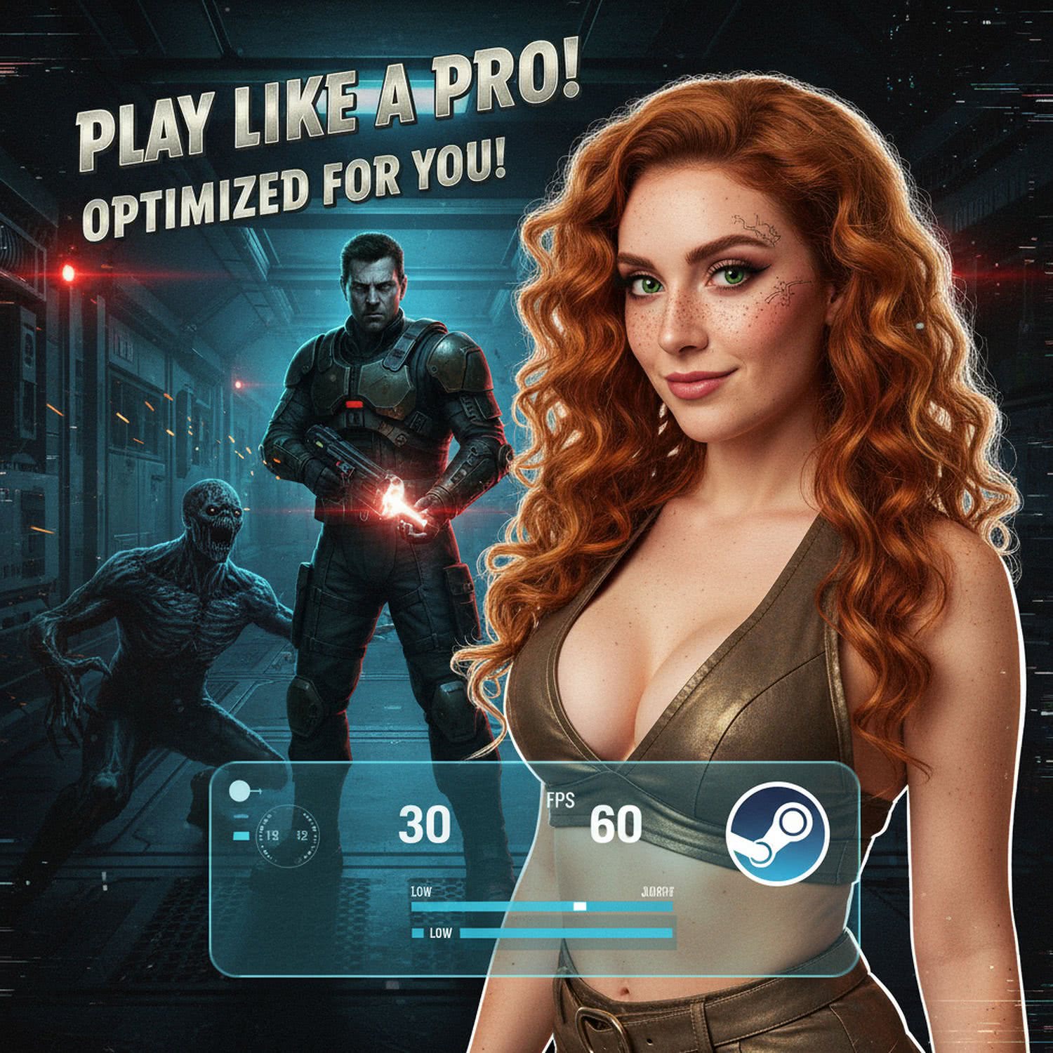 AI Generated Image - Poradniki Techniczne dla Graczy