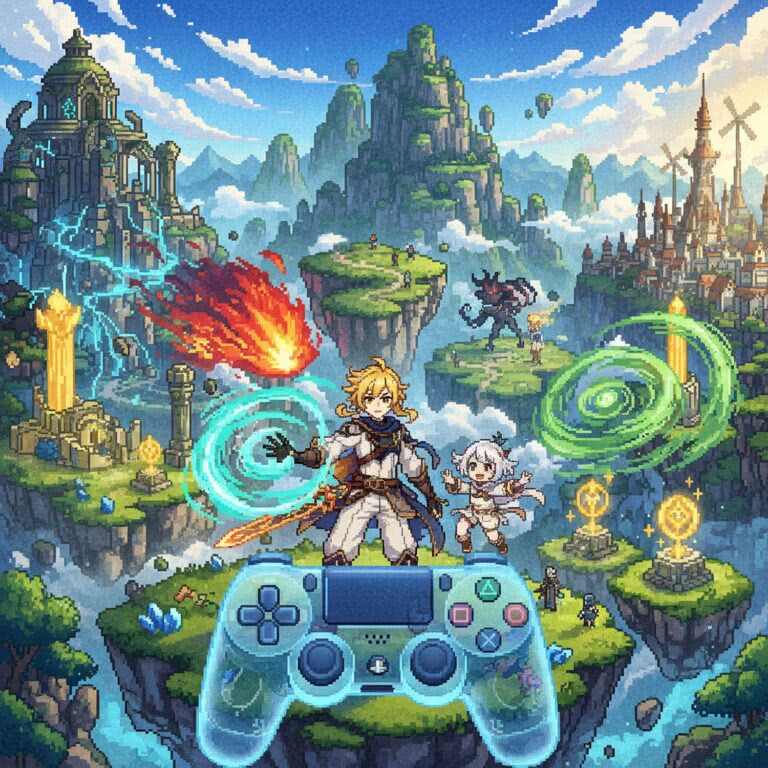 Odkryj epicką przygodę w Genshin Impact na PlayStation 4