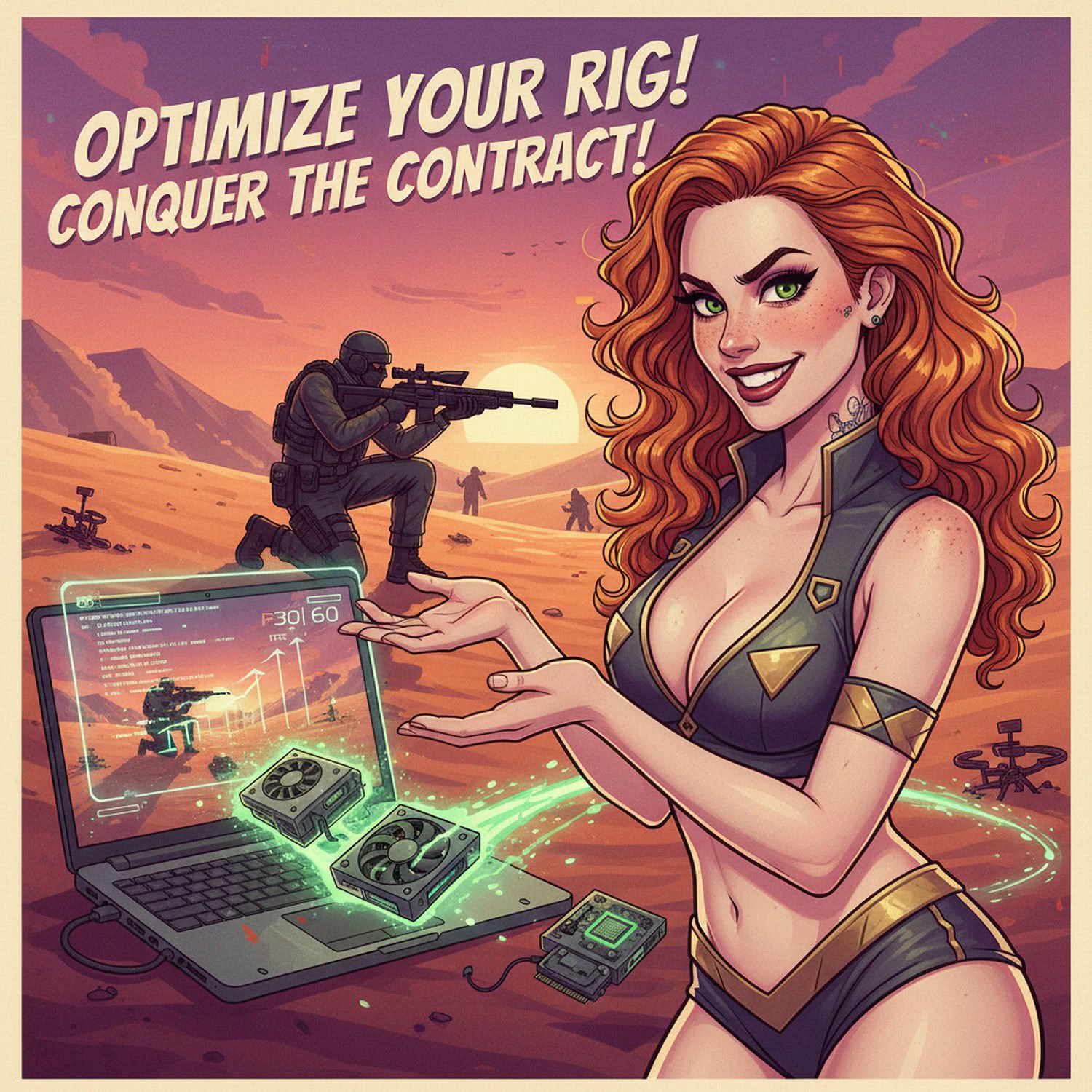 AI Generated Image - Poradniki Techniczne dla Graczy