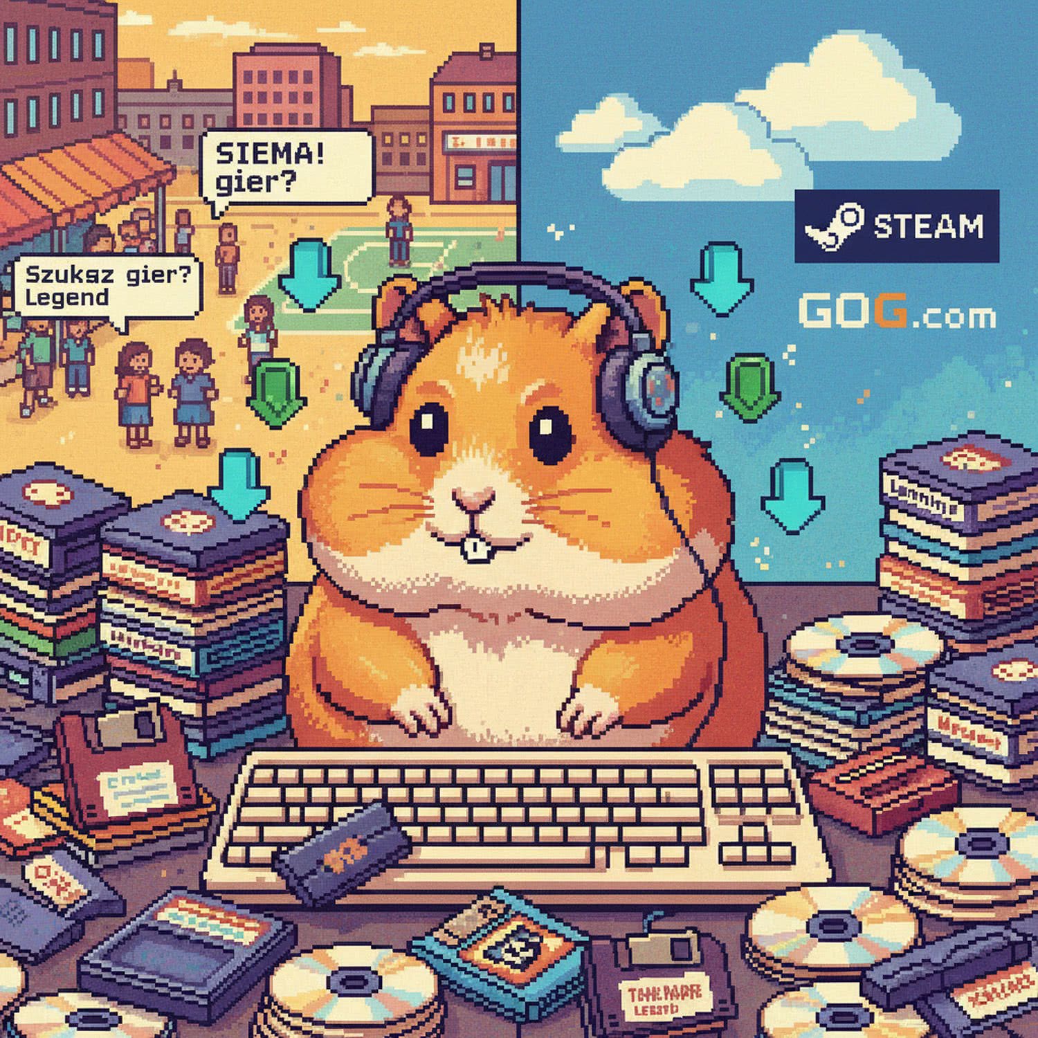 AI Generated Image - Gry Video - Komputerowe i na Konsole