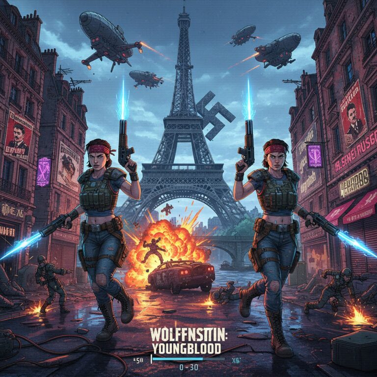 Wolfenstein: Youngblood – Bliźniaczki Blazkowicz w walce z nazistami na PlayStation 4