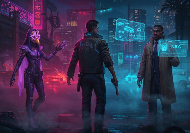 Zakończenia Phantom Liberty w Cyberpunk 2077 – Songbird czy Reed, co wybrać i czy jest kanoniczny finał