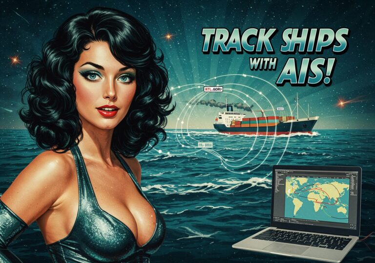 Śledź statki na falach oceanu – monitorowanie sygnałów AIS za pomocą taniego odbiornika USB